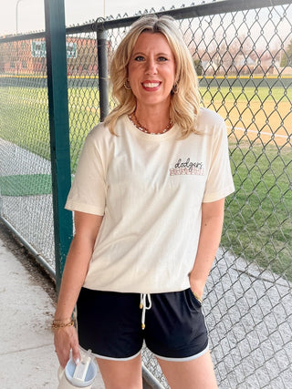 Custom Baseball Name Number Team Tee With Front And Back Design - Limeberry Designs
