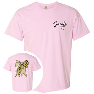 Custom Cheer Bow Front & Back Tees - Limeberry Designs