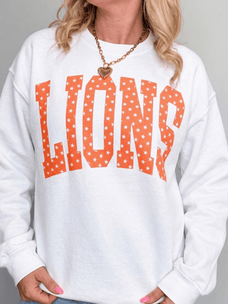 Custom Collegiate Star Sweatshirt - Limeberry Designs