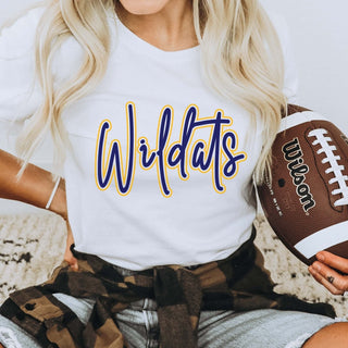 Custom Mascot Script Bella Graphic Tee - Limeberry Designs