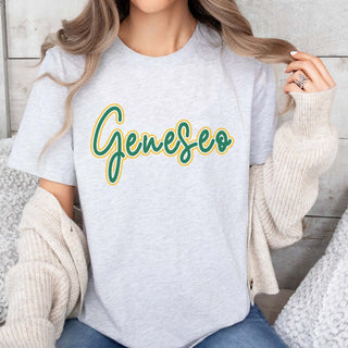 Custom Mascot Script Bella Graphic Tee - Limeberry Designs