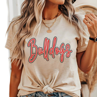 Custom Mascot Script Bella Graphic Tee - Limeberry Designs
