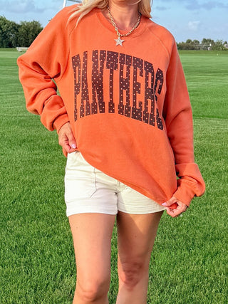 Custom Polka Dot Game Day Premium Sweatshirt - Limeberry Designs