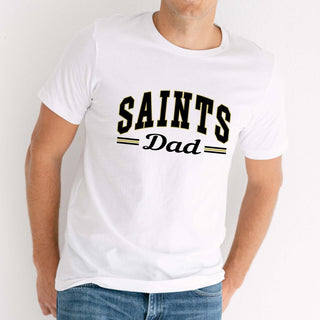 Custom Saints With Stripes Family Tee - Limeberry Designs