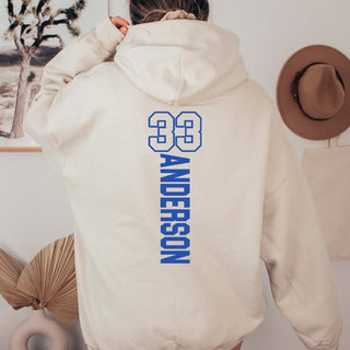 Custom Team Front and Back Personalized Hoodie - Limeberry Designs