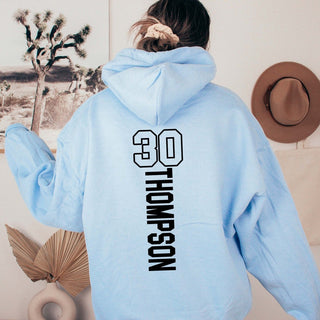 Custom Team Front and Back Personalized Hoodie - Limeberry Designs