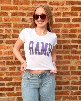 Custom Varsity Game Day Baby Tee - Limeberry Designs