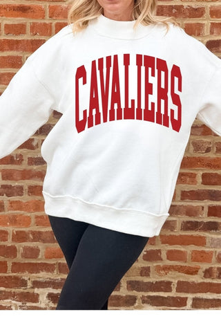 Custom Varsity Letter Mockneck Sweatshirt - Limeberry Designs