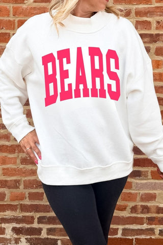 Custom Varsity Letter Mockneck Sweatshirt - Limeberry Designs