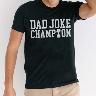 Dad Joke Champion Graphic Tee - Limeberry Designs