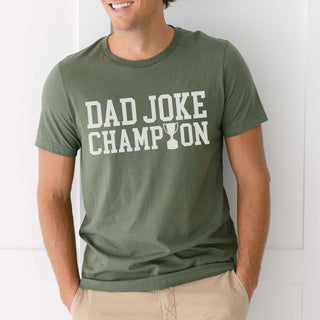 Dad Joke Champion Wholesale Graphic Tee - Fast Shipping - Limeberry Designs