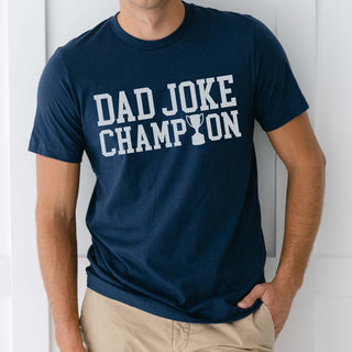 Dad Joke Champion Wholesale Graphic Tee - Fast Shipping - Limeberry Designs