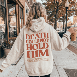 Death Could Not Hold Him Hoodie - Limeberry Designs