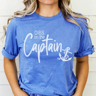 Dibs On The Captain Graphic Tee - Limeberry Designs