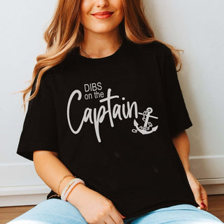 Dibs On The Captain Graphic Tee - Limeberry Designs