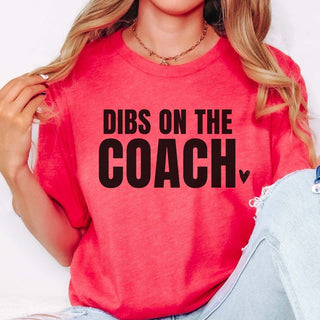 Dibs on the Coach Graphic Tee - Limeberry Designs