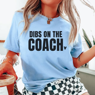 Dibs on the Coach Graphic Tee - Limeberry Designs