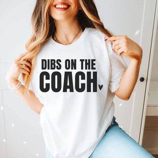 Dibs on the Coach Graphic Tee - Limeberry Designs