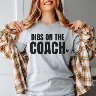 Dibs on the Coach Graphic Tee - Limeberry Designs