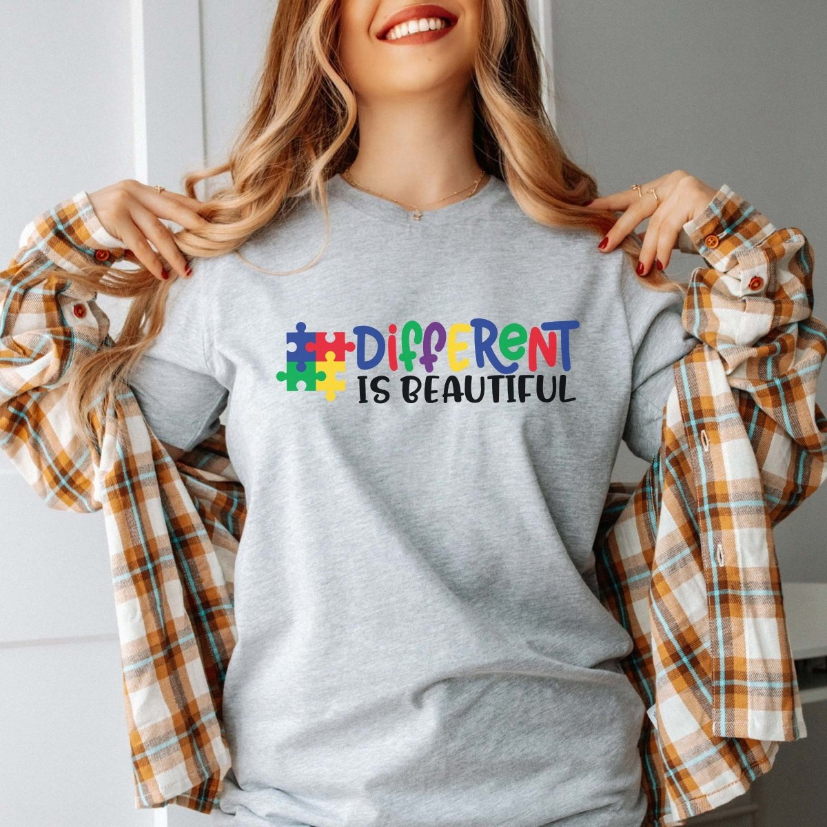 Different Is Beautiful Tee - Limeberry Designs