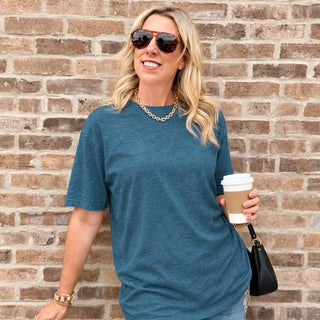 Favorite Soft Heathered Bella Tee - Limeberry Designs