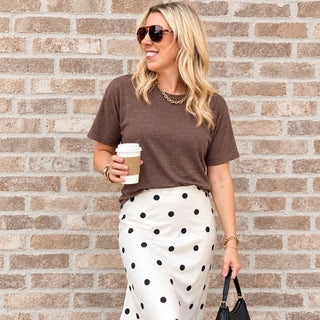 Favorite Soft Heathered Bella Tee - Limeberry Designs