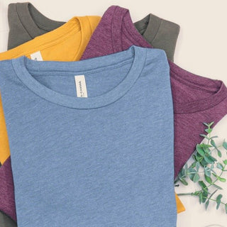 Favorite Soft Heathered Bella Tee - Limeberry Designs