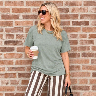 Favorite Soft Heathered Bella Tee - Limeberry Designs