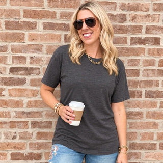 Favorite Soft Heathered Bella Tee - Limeberry Designs