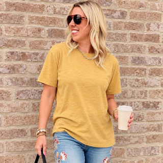 Favorite Soft Heathered Bella Tee - Limeberry Designs