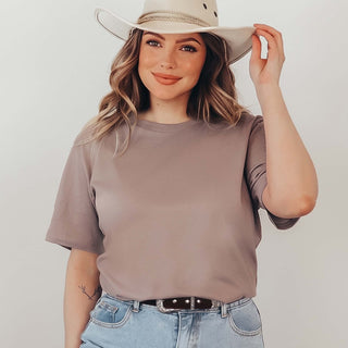 Favorite Soft Solid Cotton Bella Tee - Limeberry Designs
