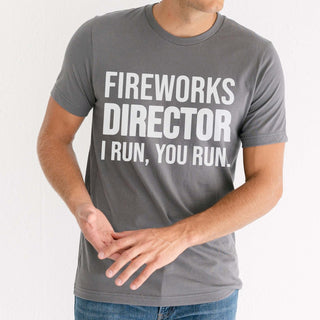 Fireworks Director Wholesale Graphic Tee - Fast Shipping - Limeberry Designs