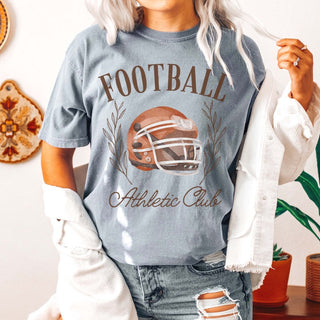 Football Athletic Club Comfort Color Wholesale Tee - Hot Item - Limeberry Designs