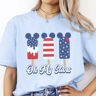 Fourth of July Popsicles Graphic Tee - Limeberry Designs