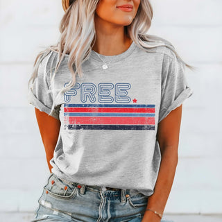 Free Stripes Graphic Tee - Limeberry Designs