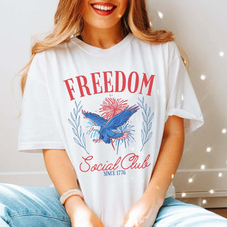 Freedom Social Club Comfort Color Tee - Limeberry Designs