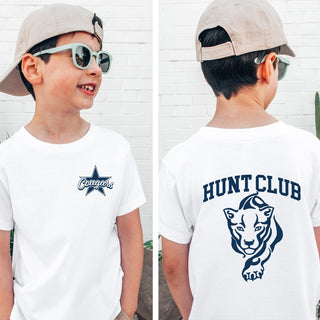 Front Pocket Cougars Star with back Walking Cougar - Hunt Club Elementary - Limeberry Designs