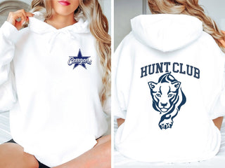 Front Pocket Cougars Star with back Walking Cougar - Hunt Club Elementary - Limeberry Designs