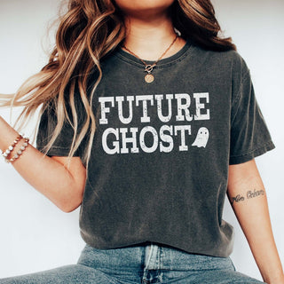 Future Ghost Comfort Colors Wholesale Graphic Tee - Limeberry Designs