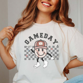 Game Day Baseball Leopard Comfort Color Wholesale Tee - Quick Shipping - Limeberry Designs