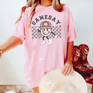 Game Day Baseball Leopard Comfort Color Wholesale Tee - Quick Shipping - Limeberry Designs