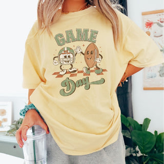 Game Day Football Friends Comfort Color Tee - Limeberry Designs