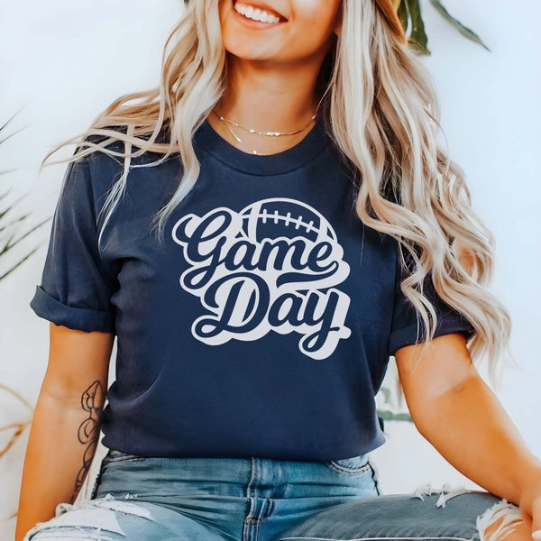 Gameday Football Graphics Tee - Limeberry Designs