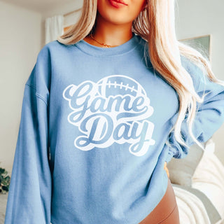 Game Day Script Football Sweatshirt - Limeberry Designs