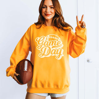 Game Day Script Football Sweatshirt - Limeberry Designs