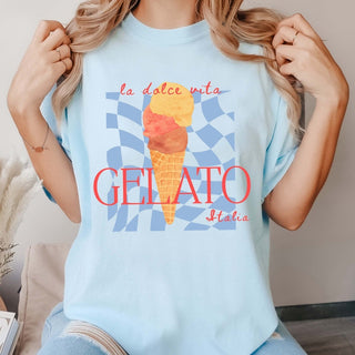 Gelato La Dolce Vita Comfort Color Tee - Limeberry Designs