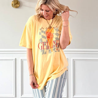 Gelato La Dolce Vita Comfort Color Tee - Limeberry Designs