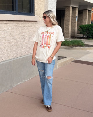 Get your Cray-On Bella Graphic Tee - Limeberry Designs
