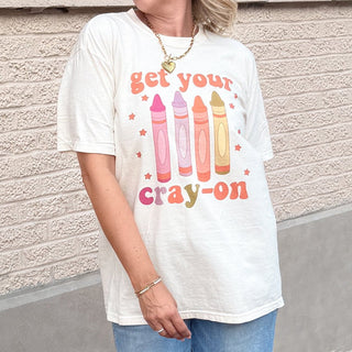 Get your Cray-On Bella Graphic Tee - Limeberry Designs