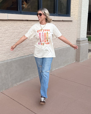 Get your Cray-On Bella Graphic Tee - Limeberry Designs